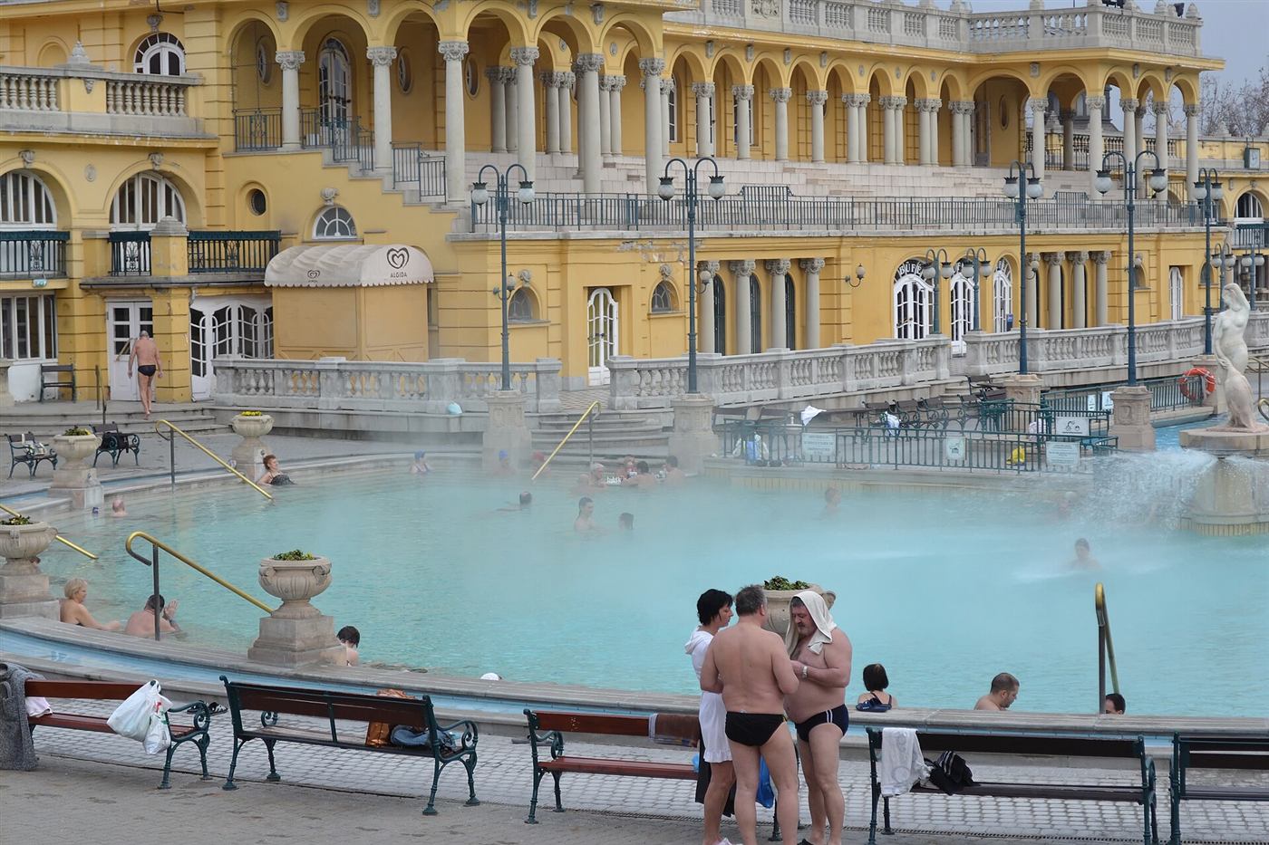 Los baños Széchenyi