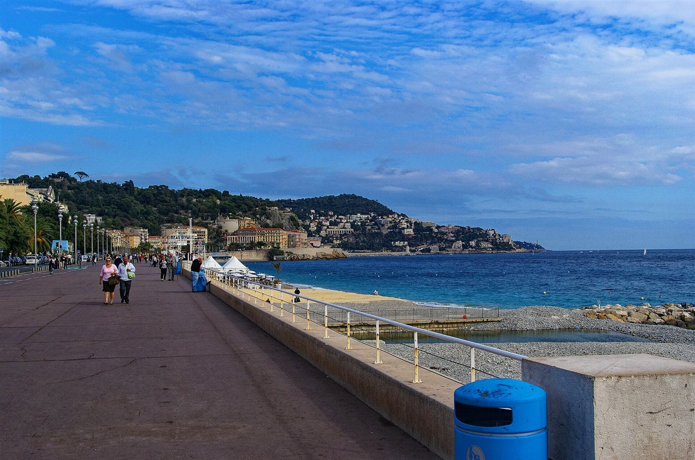 El Paseo de los Ingleses de Niza.