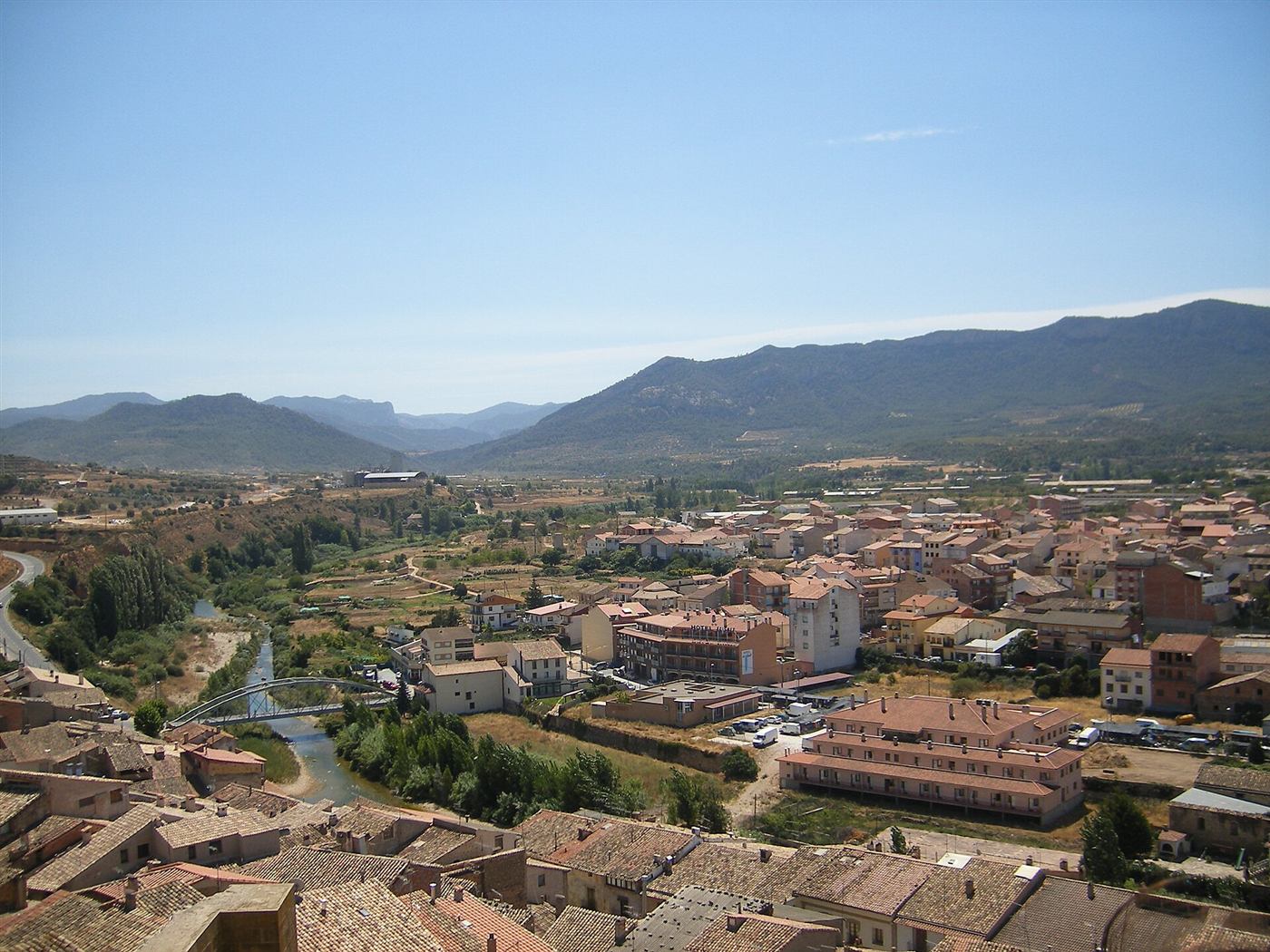 La comarca desde el castillo