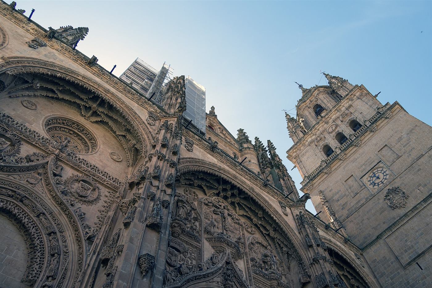 La fachada de la Catedral Nueva